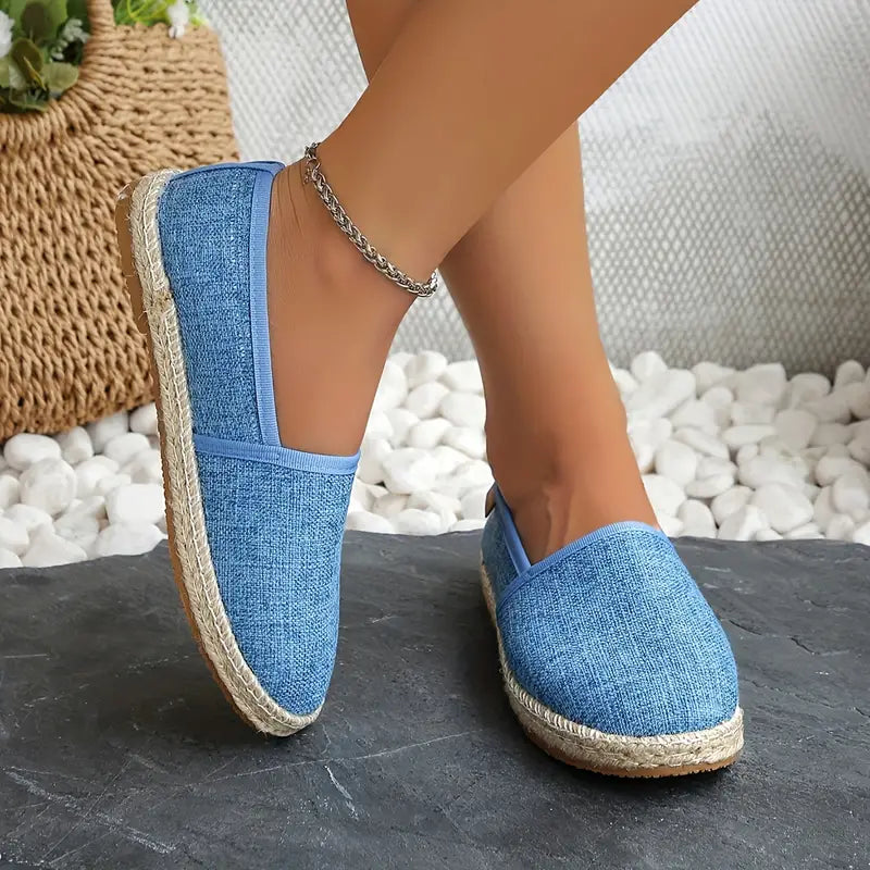 Espadrilles Eco Ease Weiche Sohle Atmungsaktive Reise Flats