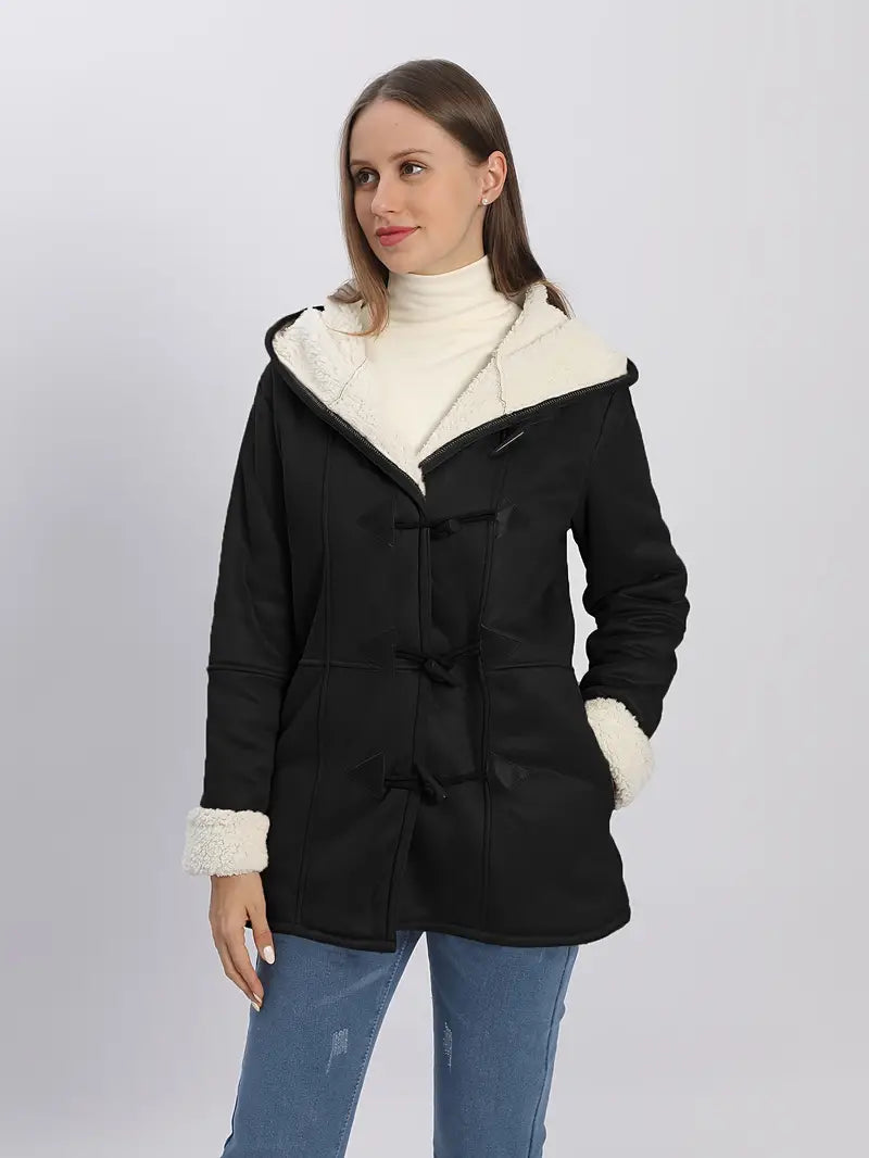 Frostine - Warme Fleece-Langjacke