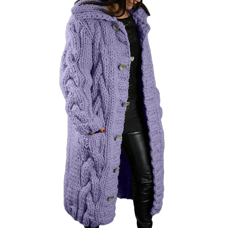 Isabella - LANGE STRICKJACKE