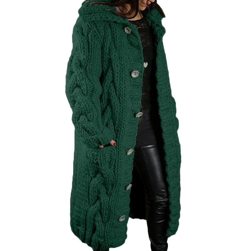 Isabella - LANGE STRICKJACKE