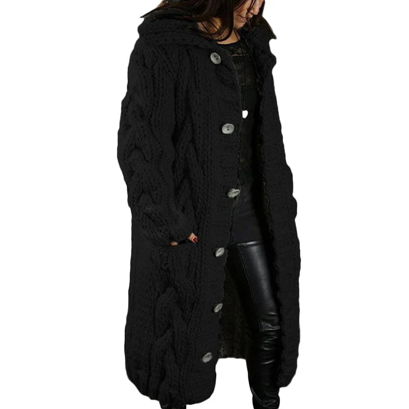 Isabella - LANGE STRICKJACKE