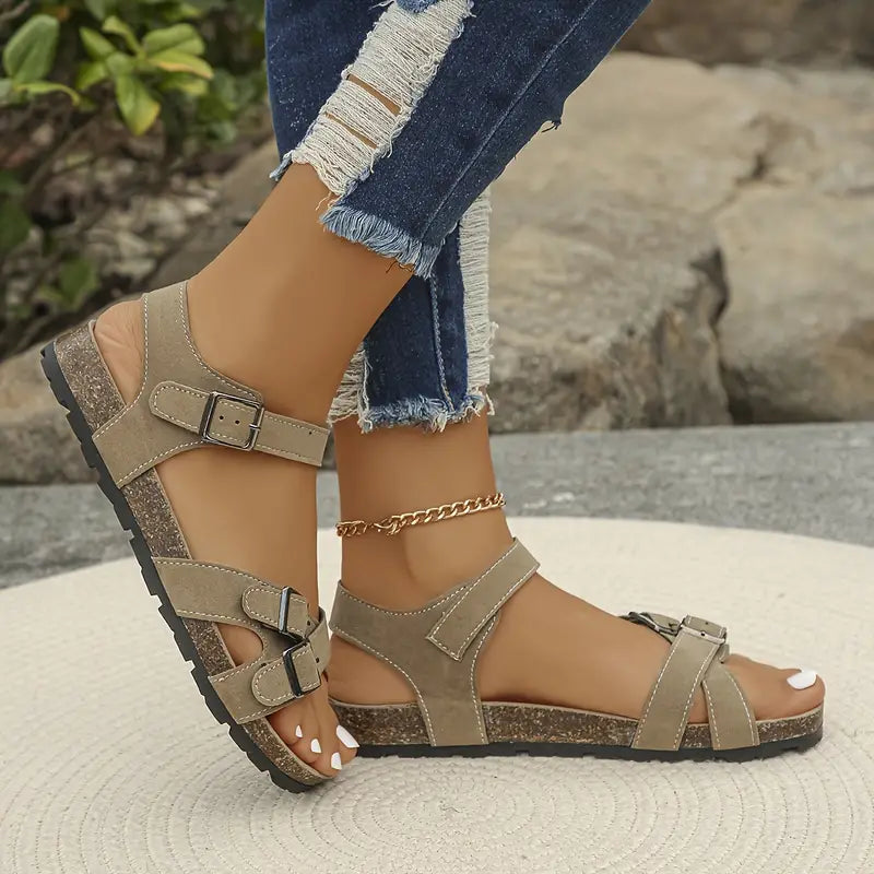 Knöchelschnallenriemen Leichte Sandalen mit weicher Sohle