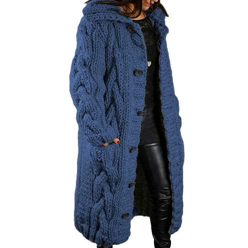 Isabella - LANGE STRICKJACKE