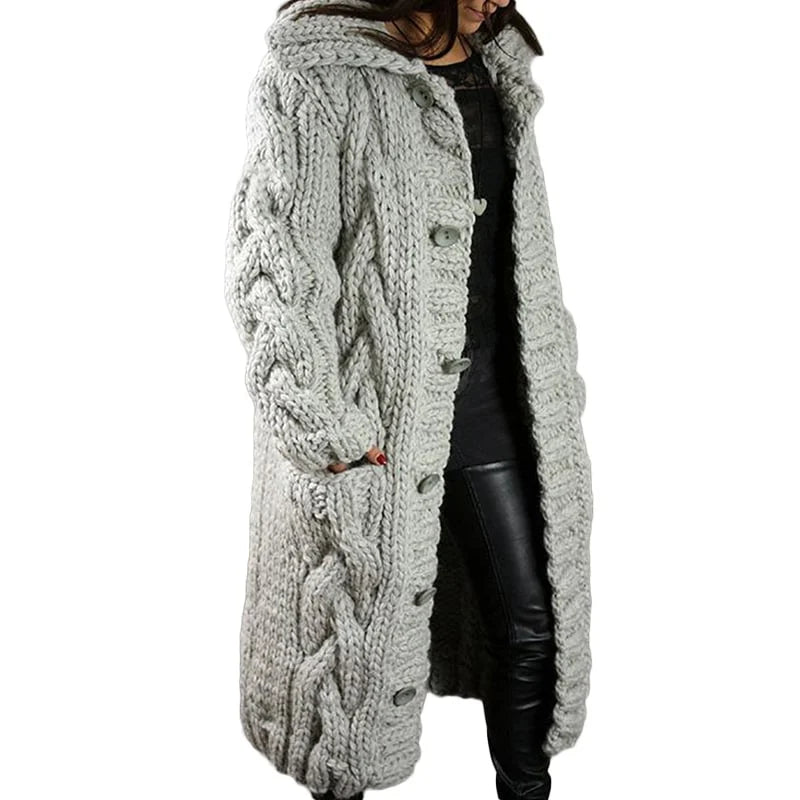 Isabella - LANGE STRICKJACKE