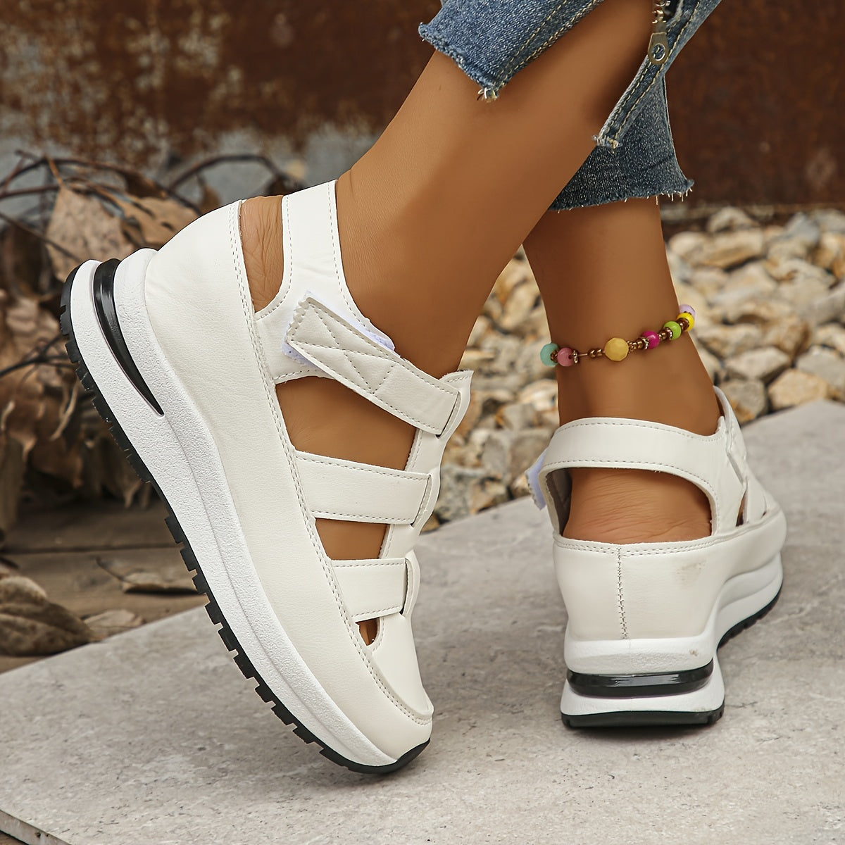 Plattform Sandalen – Weiche Sohle Atmungsaktiv Bequem für den Sommer