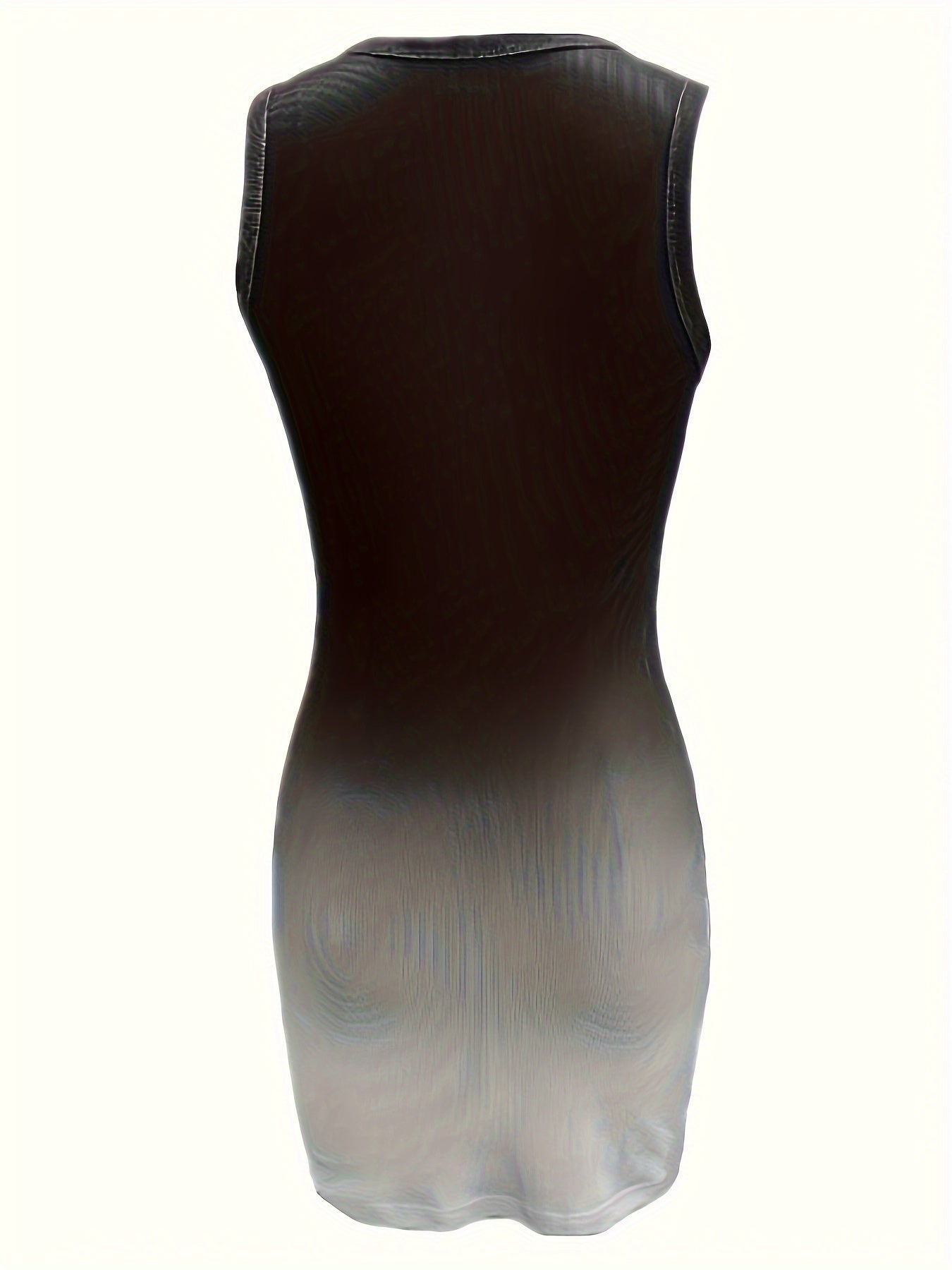 Elegantes Bodycon-Kleid mit Farbverlaufsdruck für Frauen