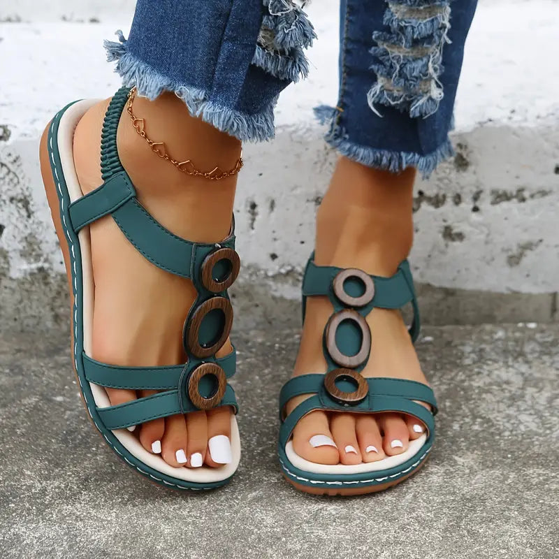 Leichte, flache Sandalen für jeden Tag mit Komfort