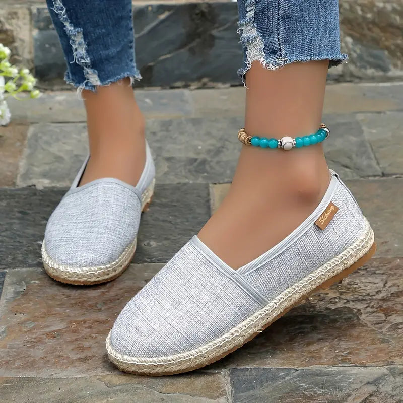 Espadrilles Eco Ease Weiche Sohle Atmungsaktive Reise Flats
