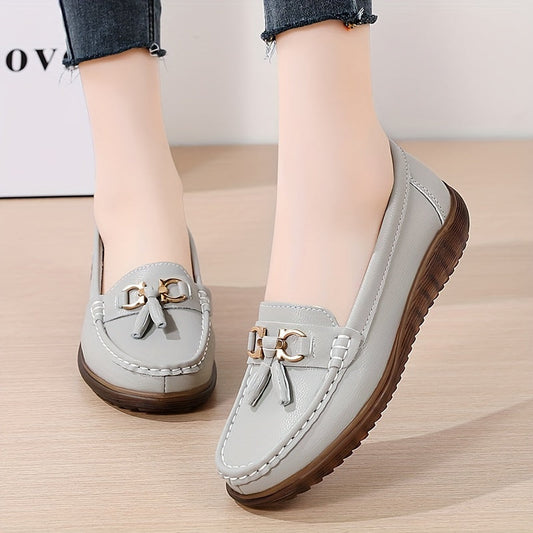 Komfortable Slip-On Loafer für Damen – Vielseitige Soft-Sohle, Lässige Alltagsschuhe