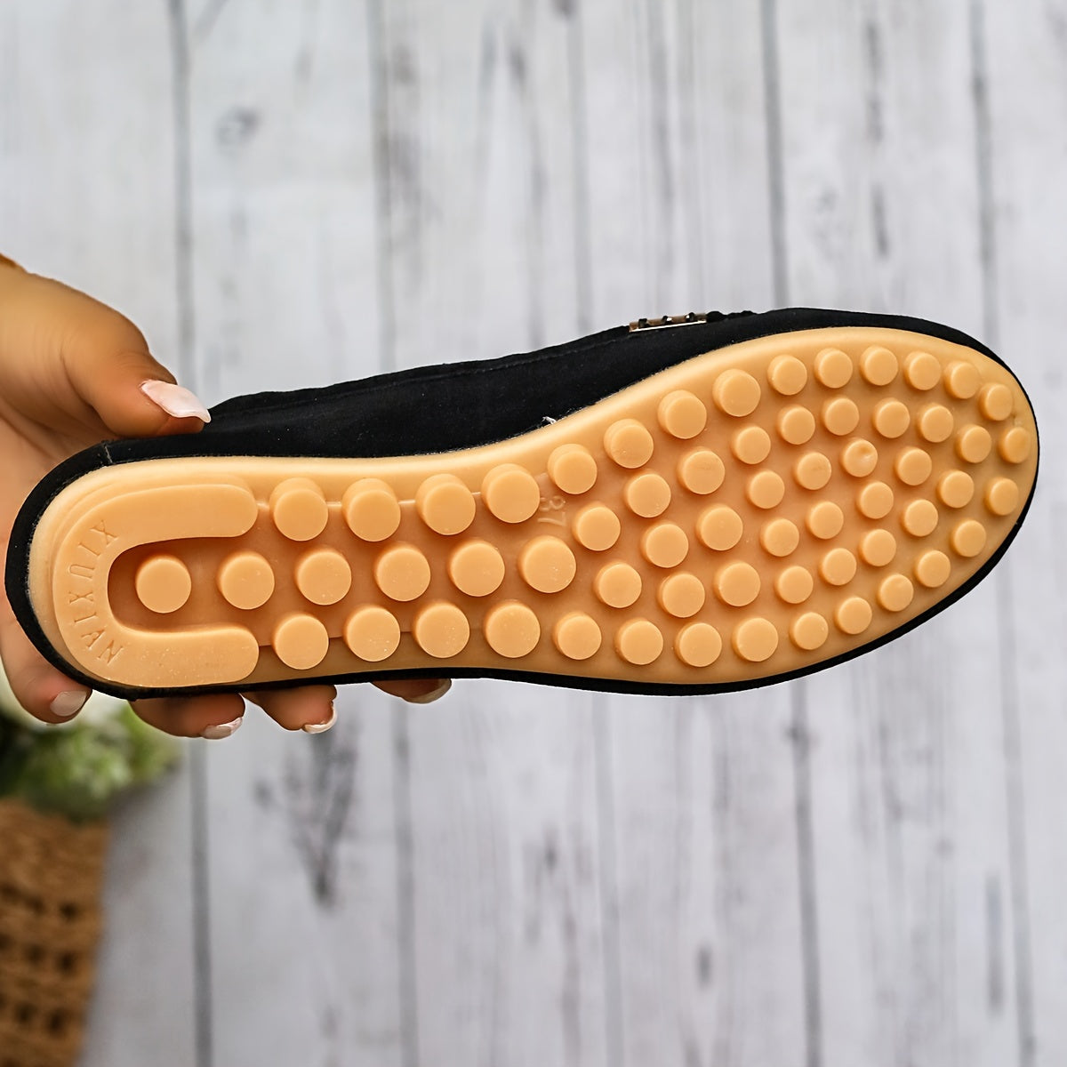 Loafer mit Metallelement – Bequeme Slip-On Schuhe, Leicht & Modisch