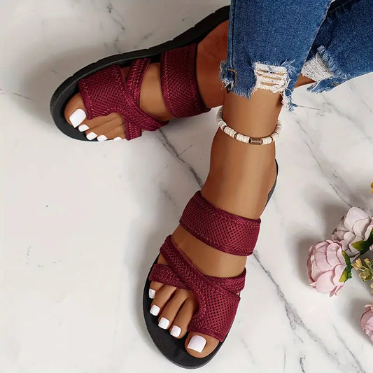 Leichte Slide-Sandalen