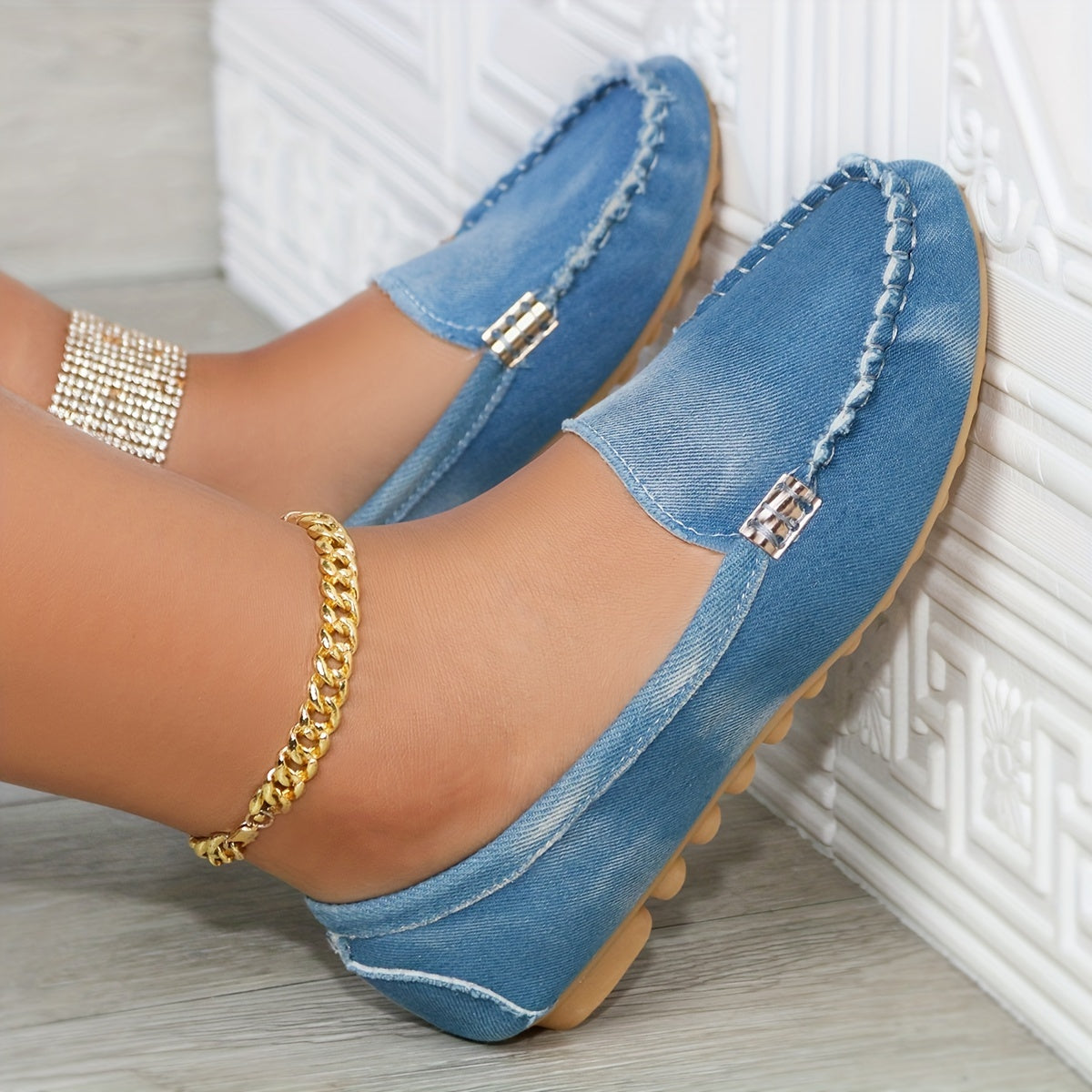 Himmelswolke Musterwohnungen, Leichte Slip-On Schuhe, Lässiges Gehen Schuhe