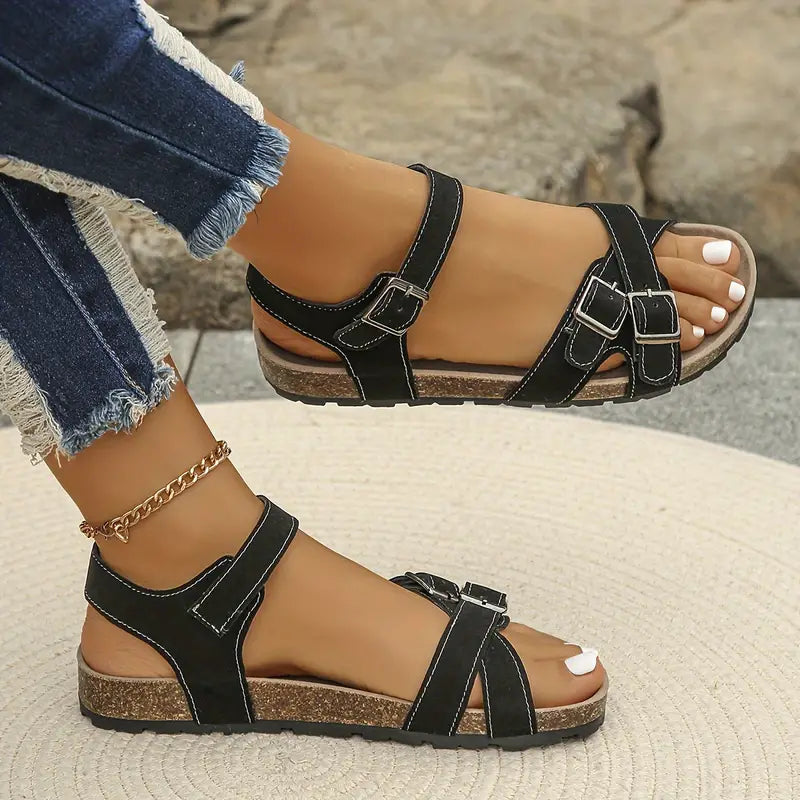Knöchelschnallenriemen Leichte Sandalen mit weicher Sohle