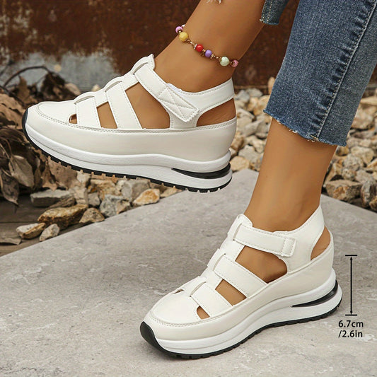 Plattform Sandalen – Weiche Sohle Atmungsaktiv Bequem für den Sommer