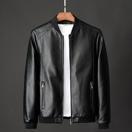 John - Motorrad Lederjacke für Männer