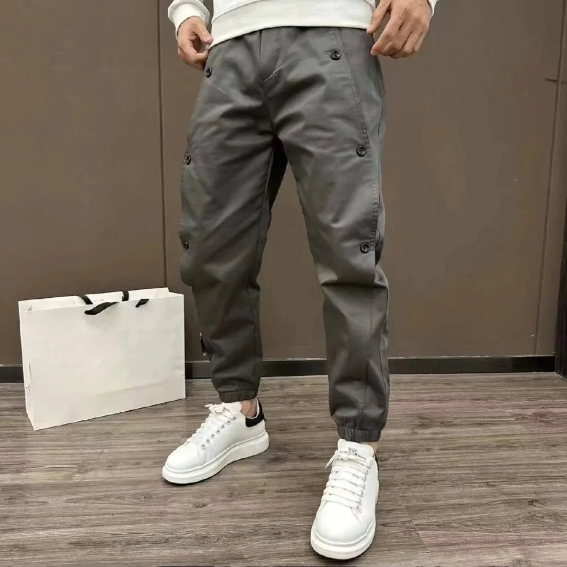 Zach's lässige Knopfhose